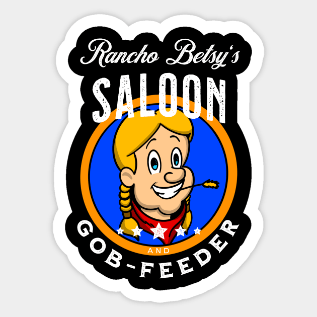 Rancho Betsy! Sticker by Gracelandwest